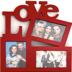 Love Photo Frame - Collage Wooden Acrylic Wall Decor || Wall Hanging