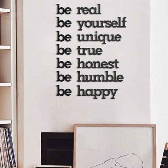 Real - Wooden Acrylic Wall Decor || Wall Hanging
