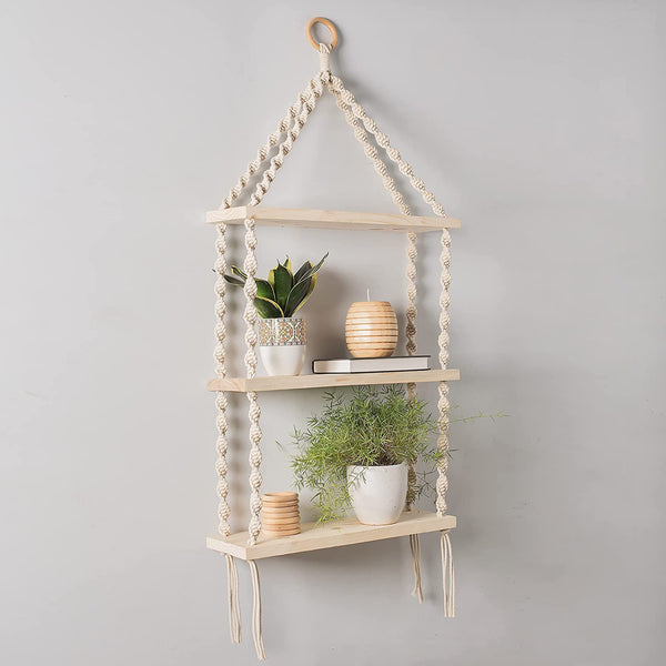 Macrame 3 Tier - Shelf