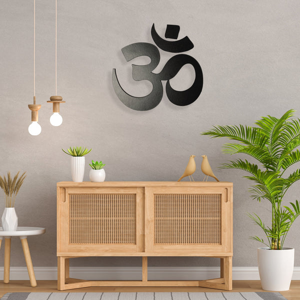Om - Wooden Acrylic Wall Decor || Wall Hanging