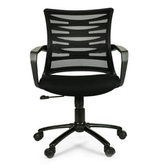 Apollo Low Back Office Chair with Mesh Back and Fixed Arms