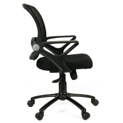 Sigma Low Back Office Chair with Mesh Back and Fixed Arms