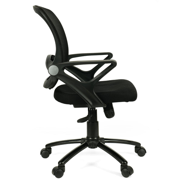 Sigma Low Back Office Chair with Mesh Back and Fixed Arms