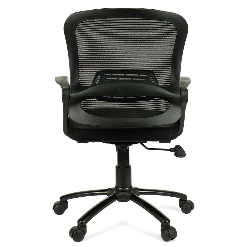 Sigma Low Back Office Chair with Mesh Back and Fixed Arms
