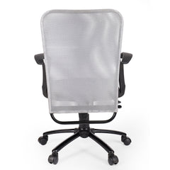 Alpha Low Back Office Chair with Mesh Back and Fixed Arms