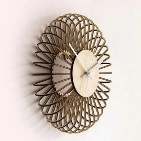 Spiral 3d - Wall Clock