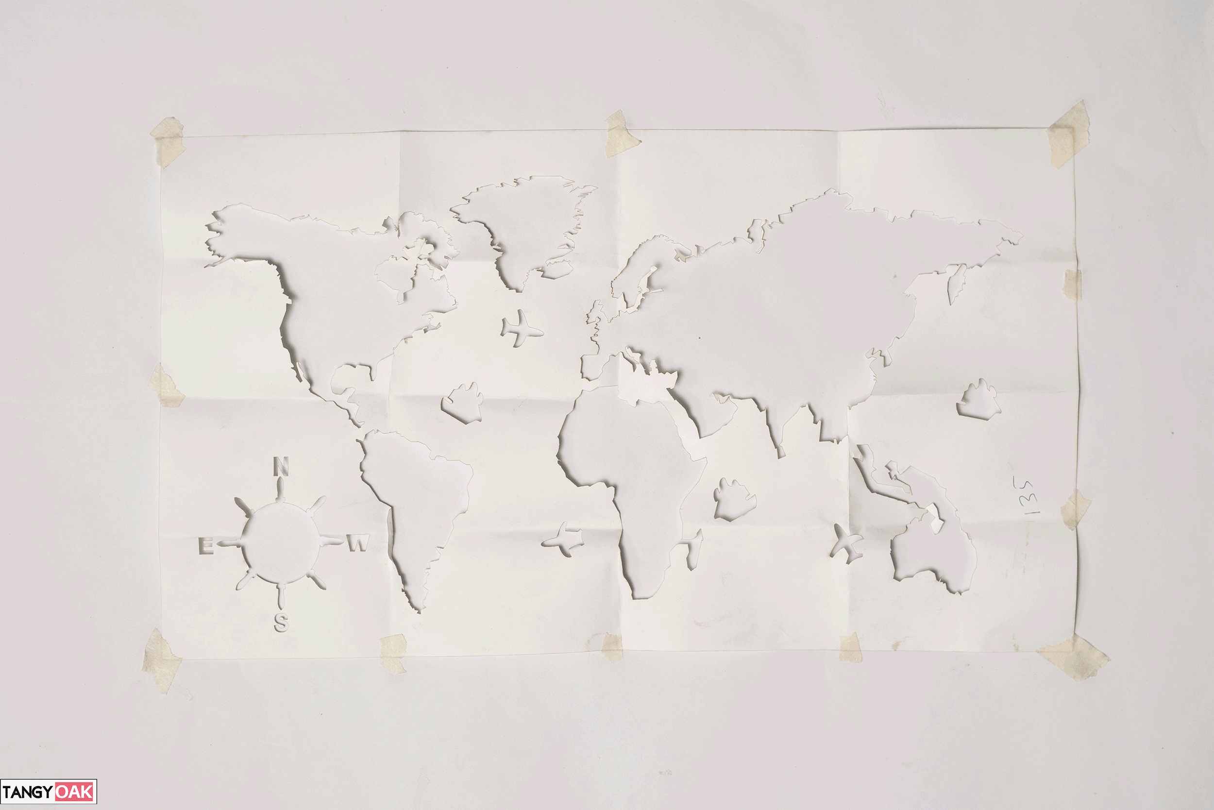 World Map - Wall Art