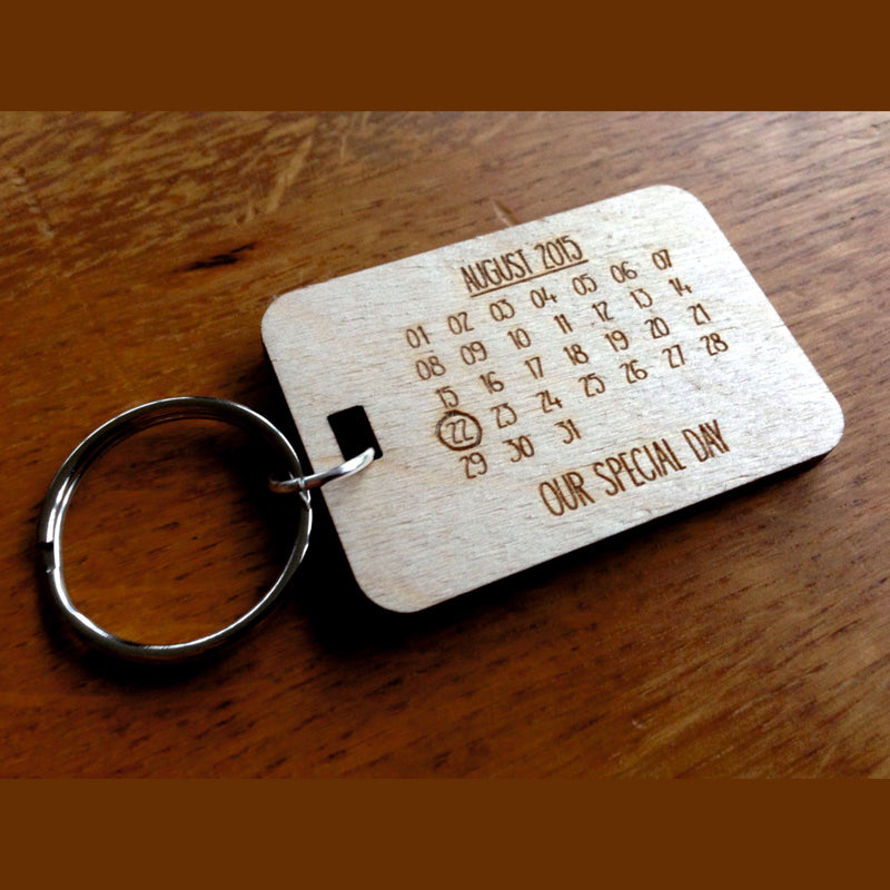 Special Day - Keychain Customised (Set of 4 Piece)