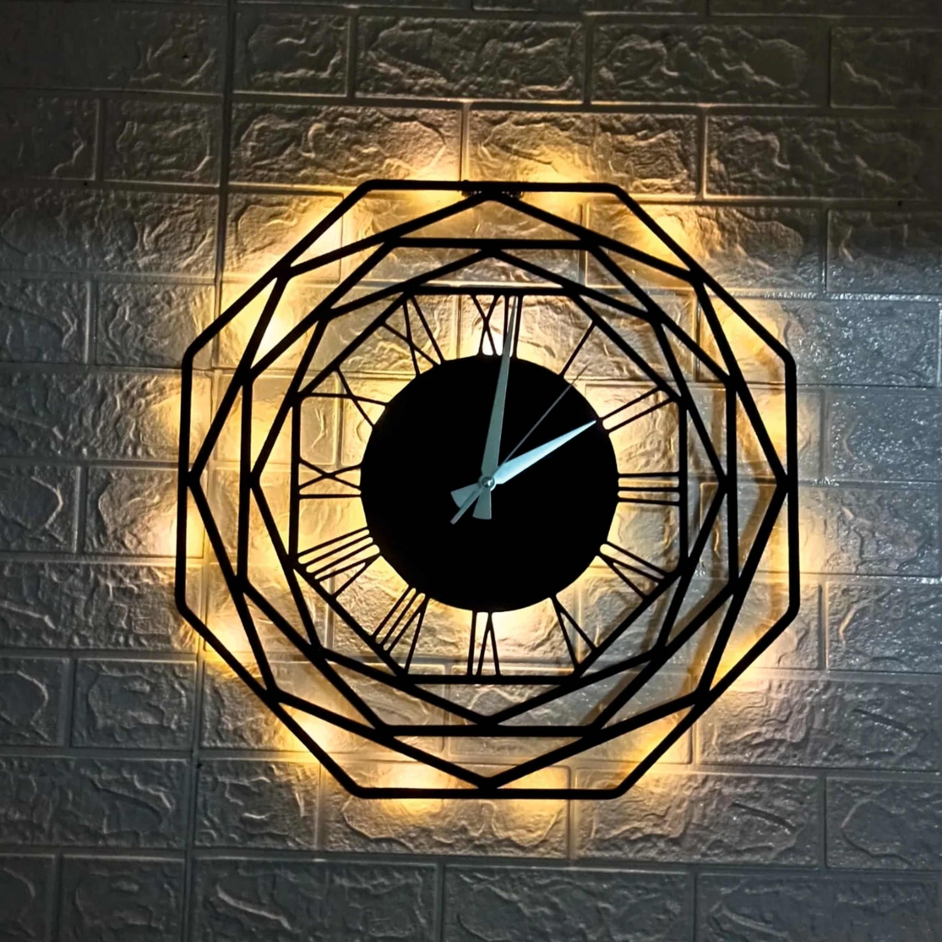 Octagon - Wall Clock