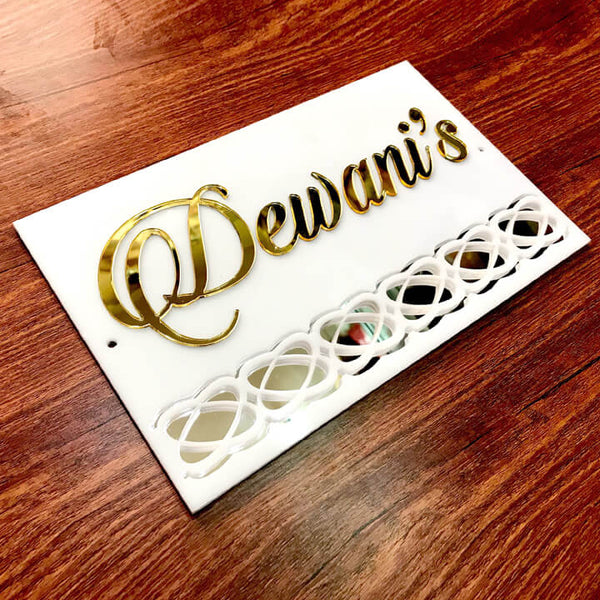 Mirror Grill - Name Plate