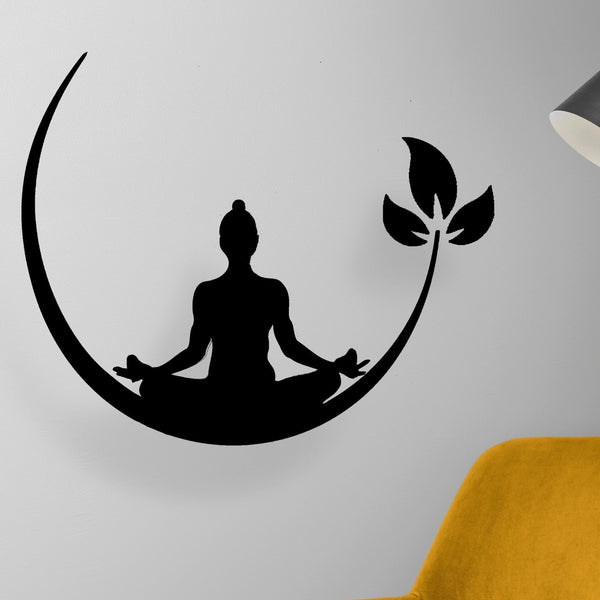 Nirvana Buddha - Wooden Acrylic Wall Decor || Wall Hanging