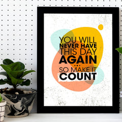 Make it Count - Poster Frame (Pack of 2 Pieces)