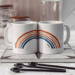 Rainbow - Personalized Mug (Set of 2 Mugs)