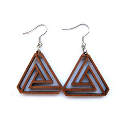 Triangle Dangle - Earrings