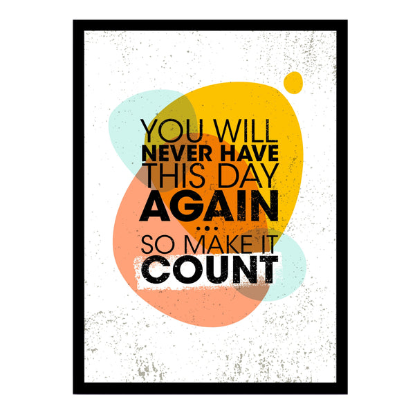 Make it Count - Poster Frame (Pack of 2 Pieces)