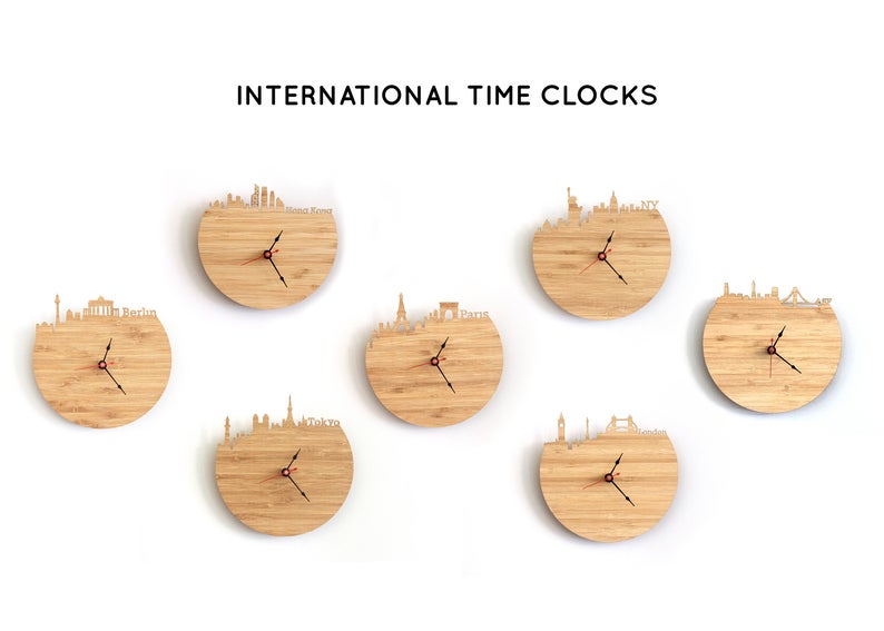 City - Wall Clock