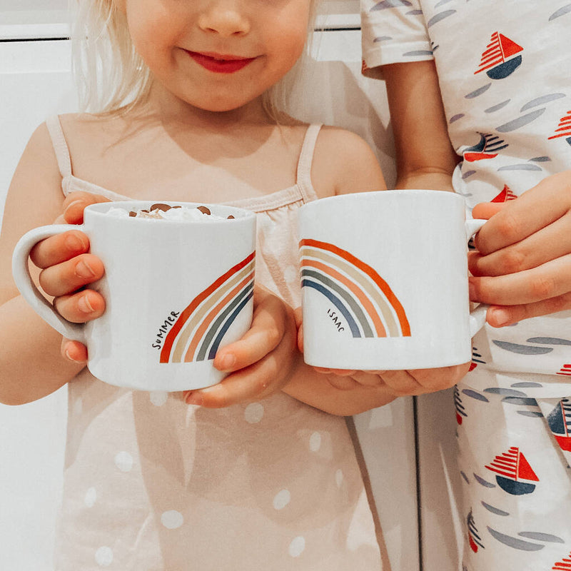 Rainbow - Personalized Mug (Set of 2 Mugs)