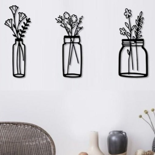 Bottled Leaf - Wooden Acrylic Wall Decor || Wall Hanging