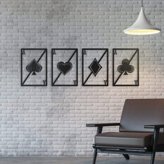 Ace - Wooden Acrylic Wall Decor || Wall Hanging