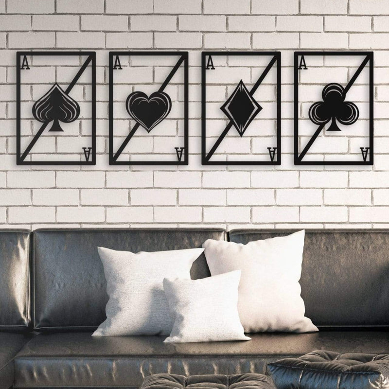 Ace - Wooden Acrylic Wall Decor || Wall Hanging