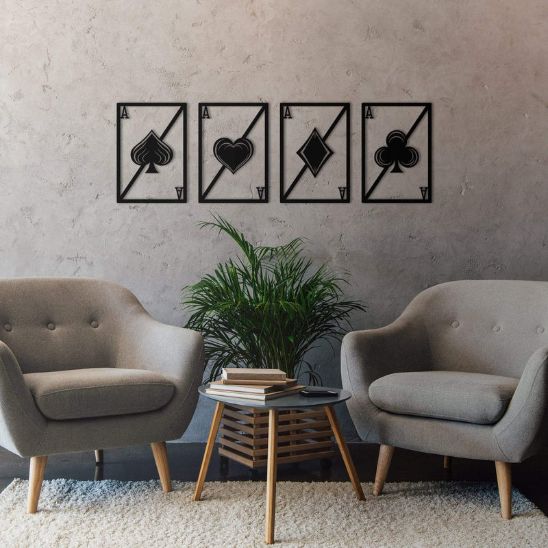 Ace - Wooden Acrylic Wall Decor || Wall Hanging