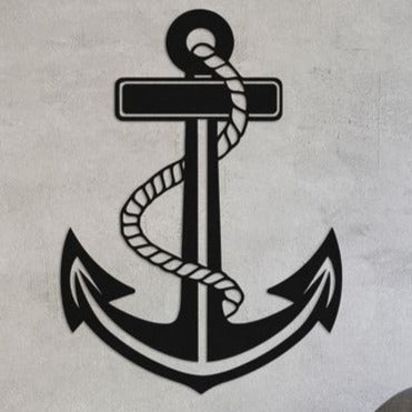 Anchor - Wooden Acrylic Wall Decor || Wall Hanging