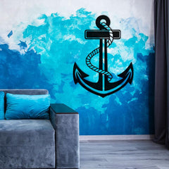 Anchor - Wooden Acrylic Wall Decor || Wall Hanging