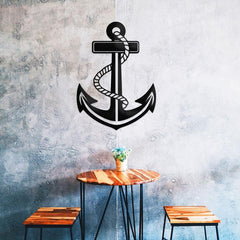 Anchor - Wooden Acrylic Wall Decor || Wall Hanging