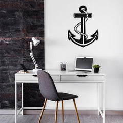 Anchor - Wooden Acrylic Wall Decor || Wall Hanging