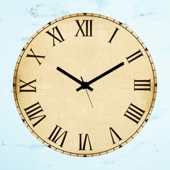 Latin - Wall Clock