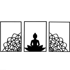 Buddha Leaf - Wooden Acrylic Wall Decor || Wall Hanging