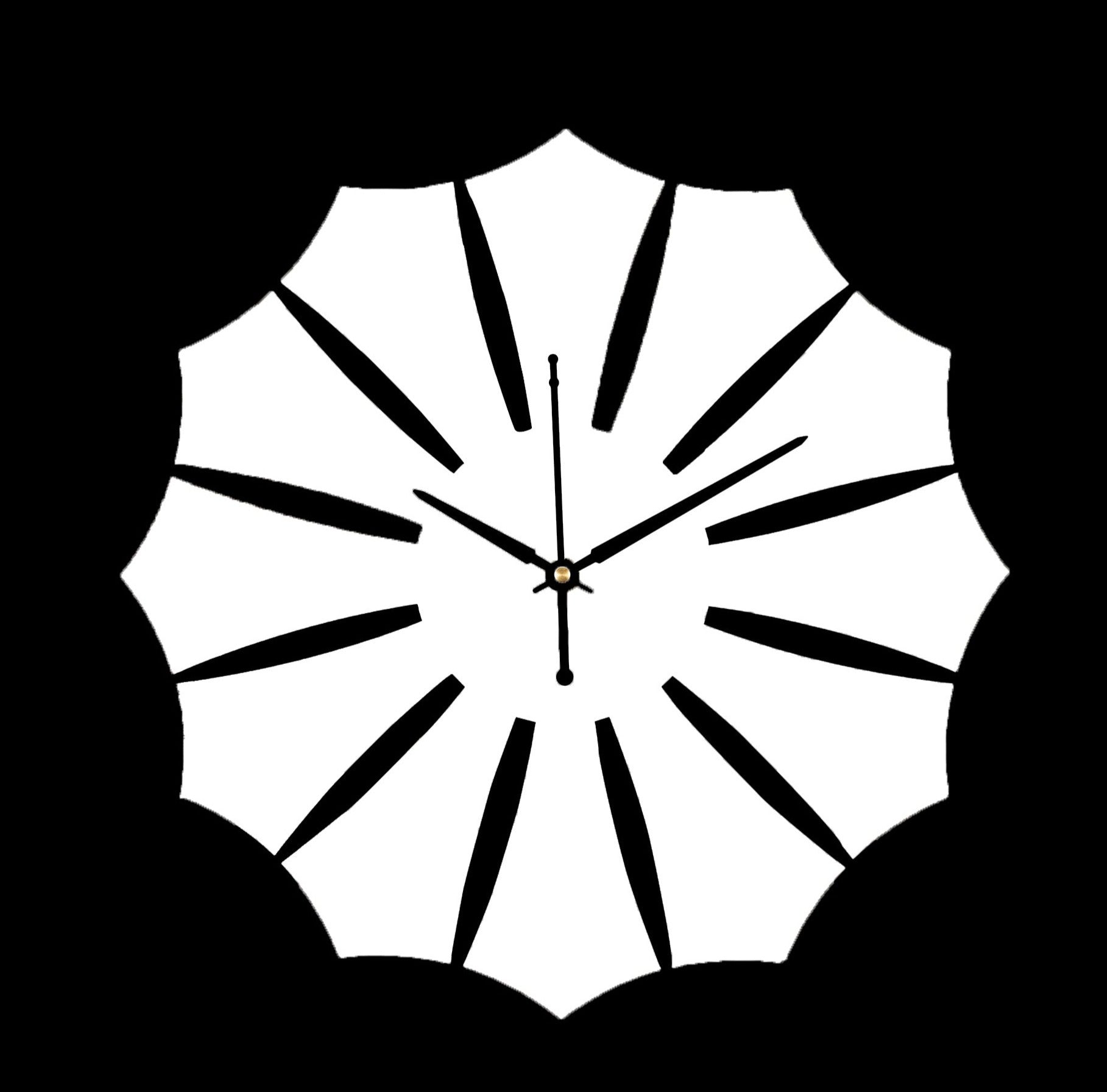 Ellipse - Wall Clock