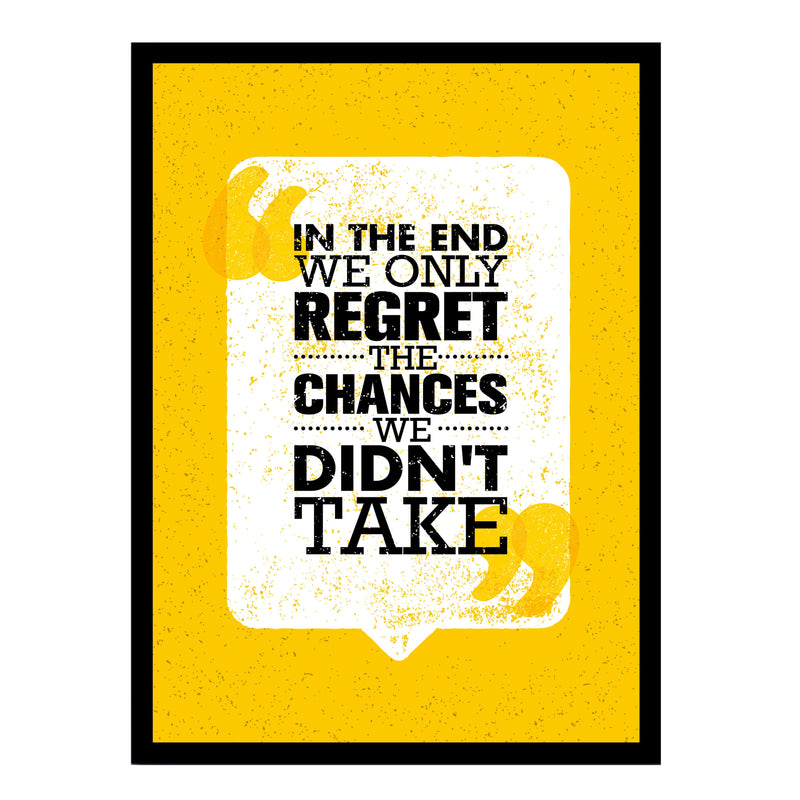 Chances - Poster Frame (Pack of 2)