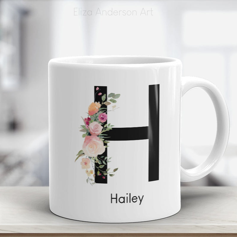 Initials - Personalized Mug (Set of 2 Mugs)