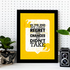 Chances - Poster Frame (Pack of 2)