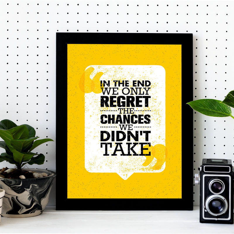 Chances - Poster Frame (Pack of 2)