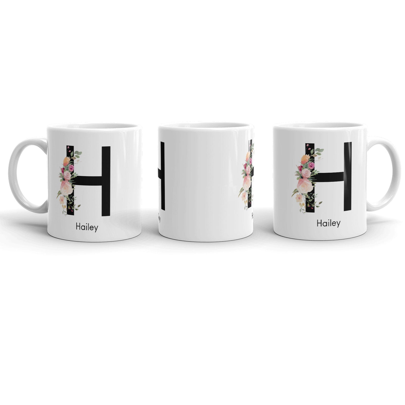 Initials - Personalized Mug (Set of 2 Mugs)