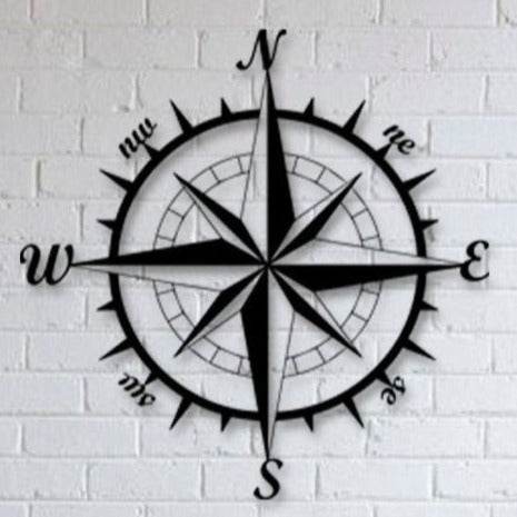 Pirate compass - Wooden Acrylic Wall Decor || Wall Hanging
