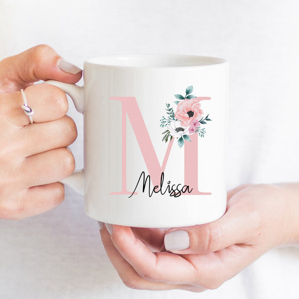 Letter - Personalized Mug (Set of 2 Mugs)