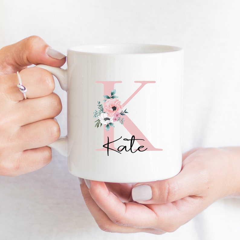 Letter - Personalized Mug (Set of 2 Mugs)