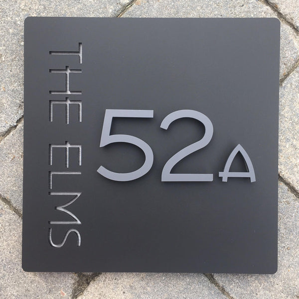 Elms - Name Plate
