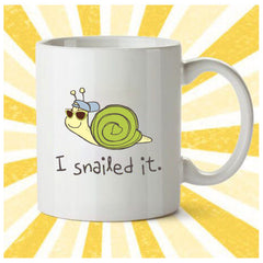 Snailed it - Mug (Set of 2 Mugs)