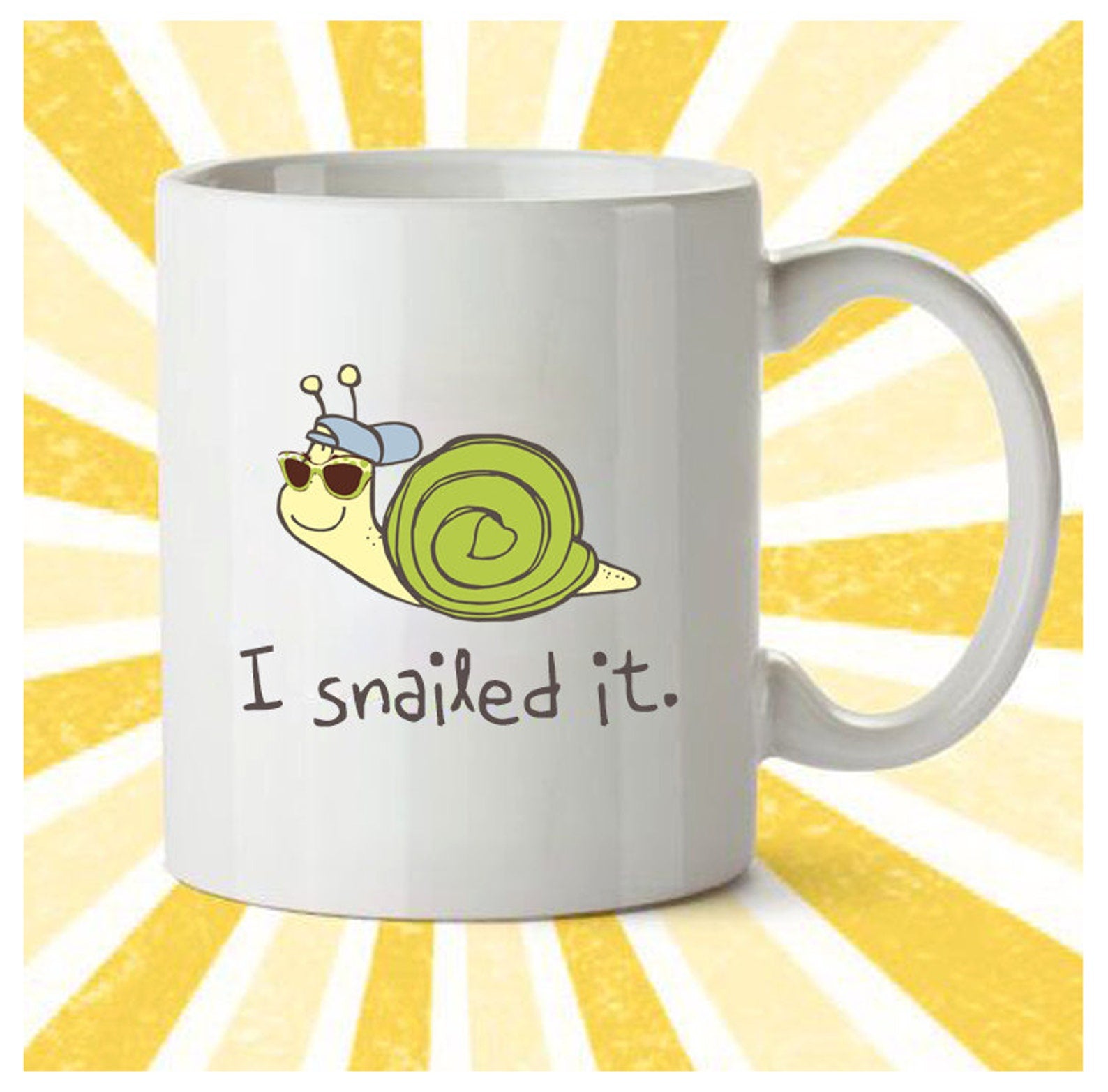 Snailed it - Mug (Set of 5 Piece)