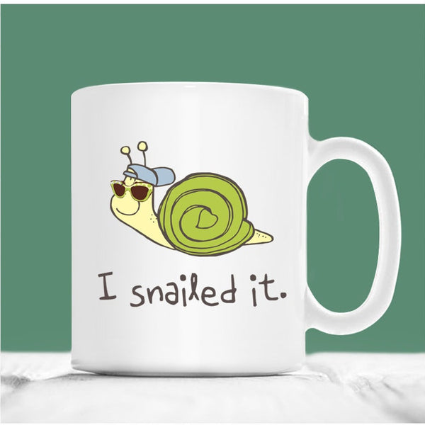 Snailed it - Mug (Set of 2 Mugs)