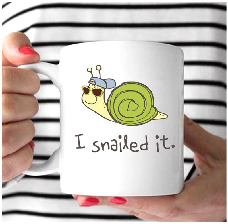Snailed it - Mug (Set of 2 Mugs)
