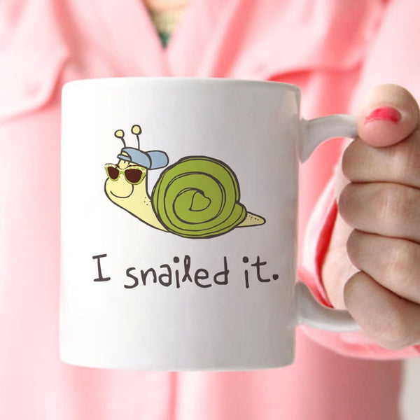 Snailed it - Mug (Set of 2 Mugs)