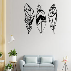 Feathers - Wooden Acrylic Wall Decor || Wall Hanging