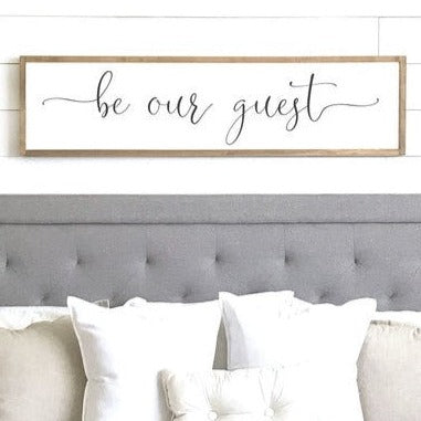 Be Our Guest - Picture Frame