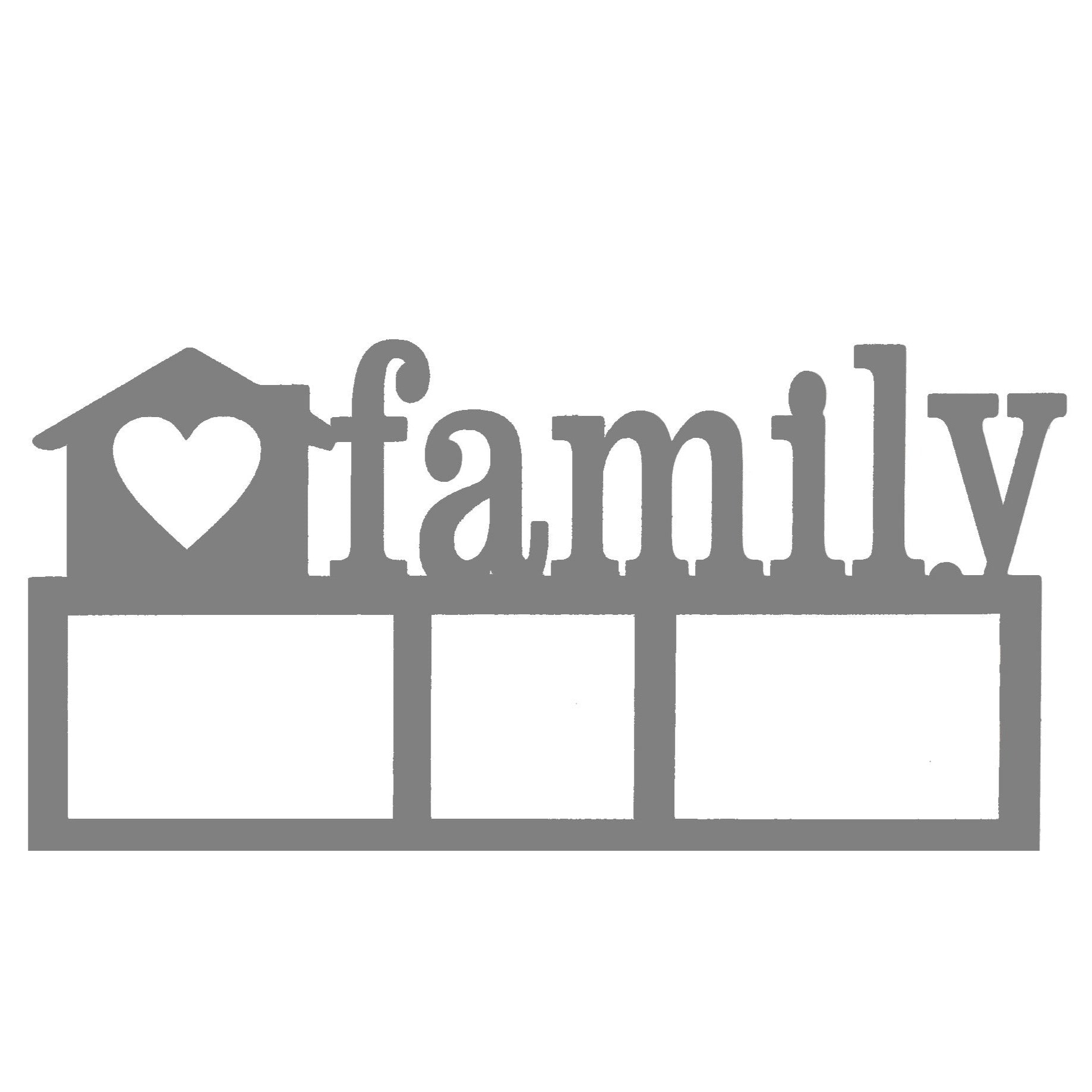 Family Photo Frame - Collage Wall Art