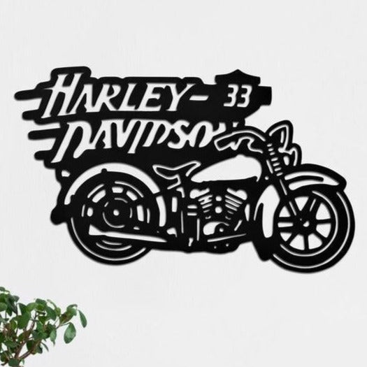 Harley - Wooden Acrylic Wall Decor || Wall Hanging